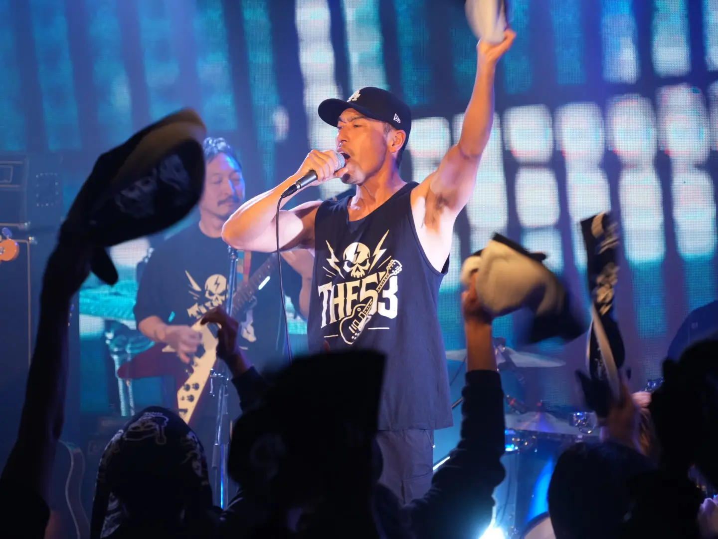 THE53のライブ風景