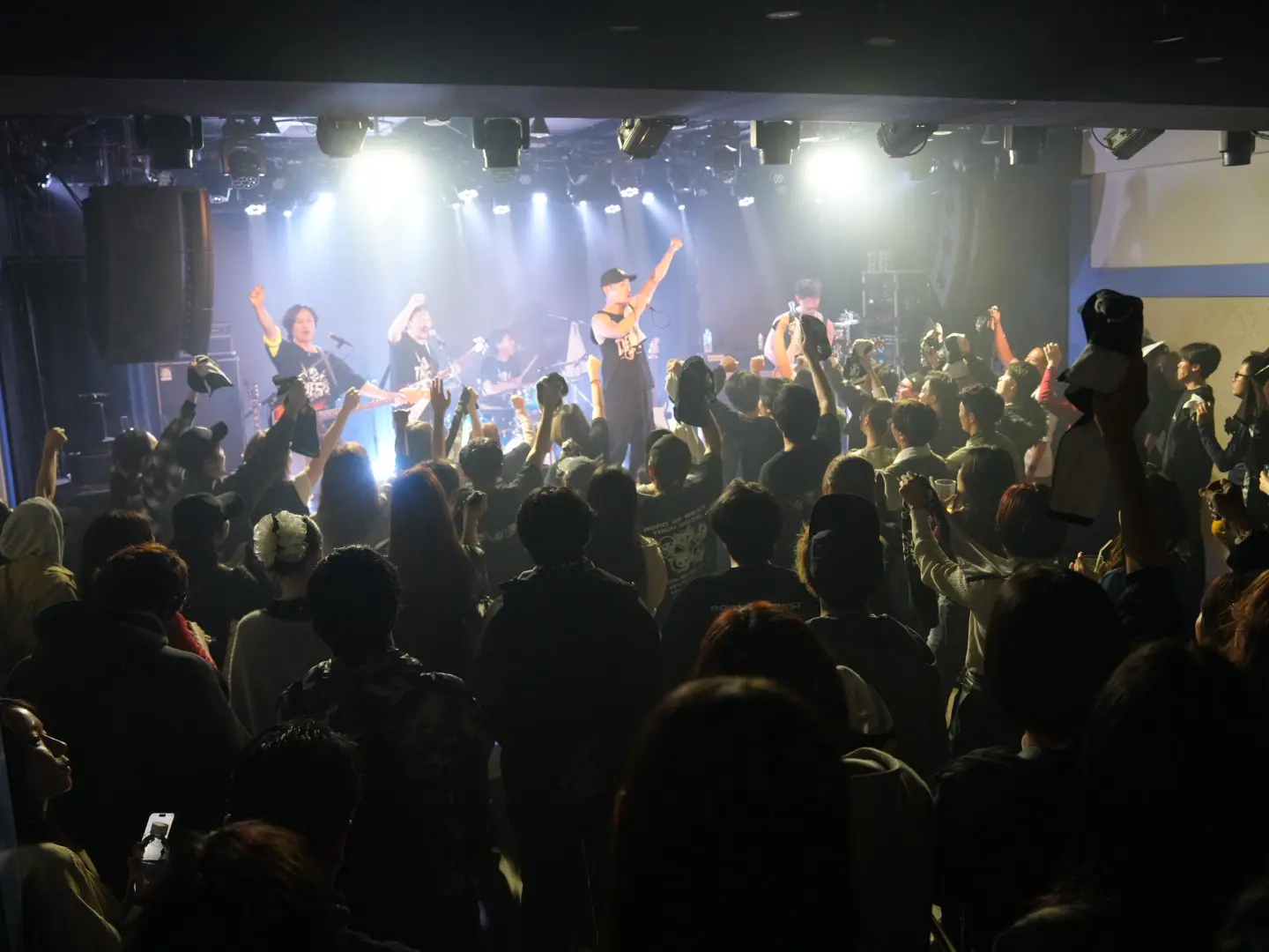 THE53のライブ風景