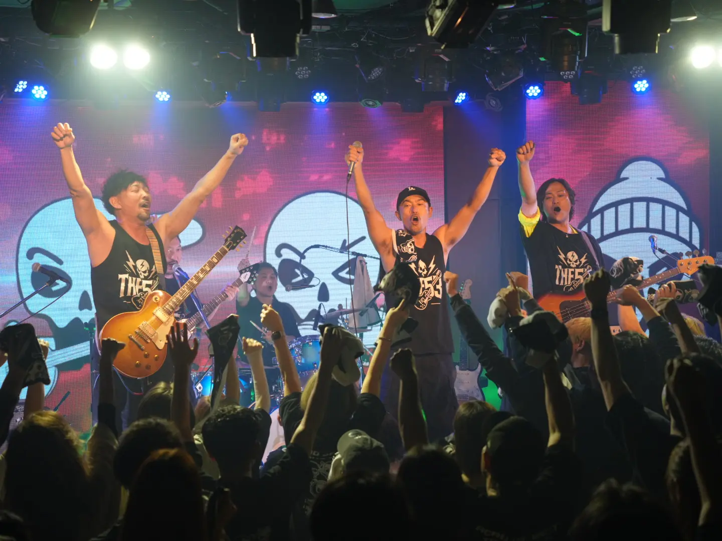 THE53のライブ風景