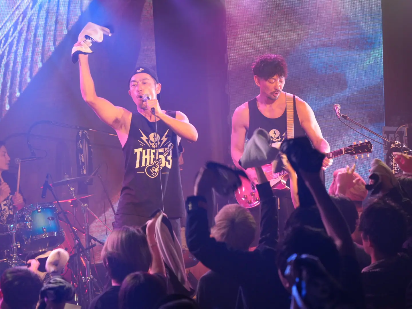 THE53のライブ風景