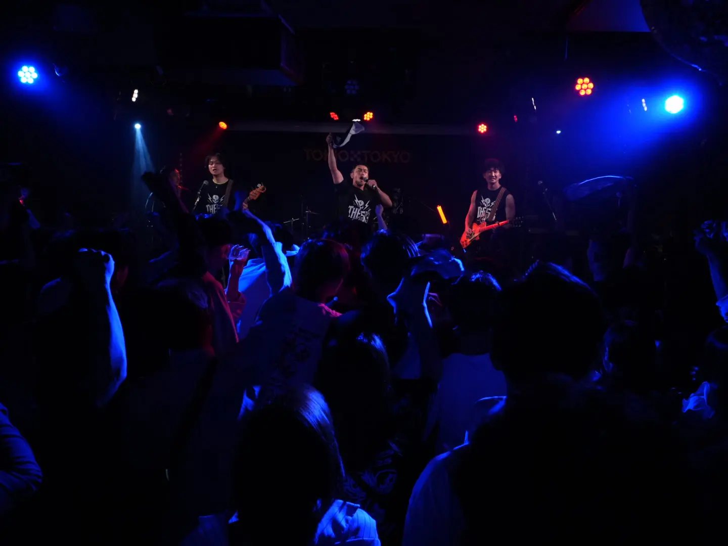 THE53のライブ風景